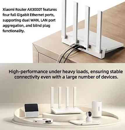 Xiaomi AX3000T роутер (маршрутизатор) WiFi 6. Router. Київ