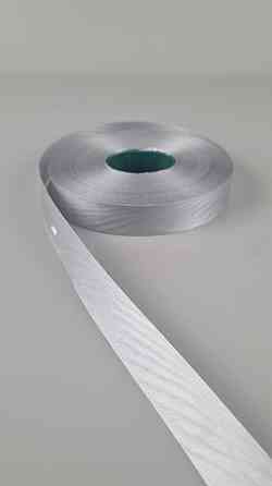 Стрічка поліпропіленова для повітряних куль і подарунків 2 см х 100 ярдів сіра (1 пачка) Харків