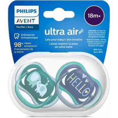 Пустышка Philips AVENT Ultra Air, 18+ міс. 2 шт (SCF349/18) Винница