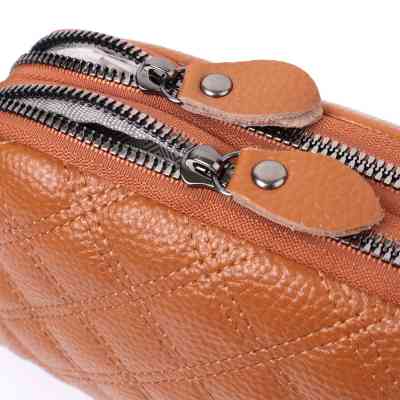 Сумка Vintage Женская из натуральной кожи Рыжая (22809) Винница