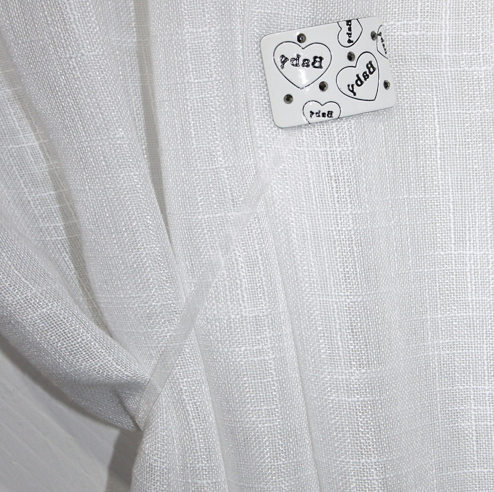 Магніти для штор і гардин (160м) Ксенія набір 2 шт Білий (81-071) Київ - фото 3