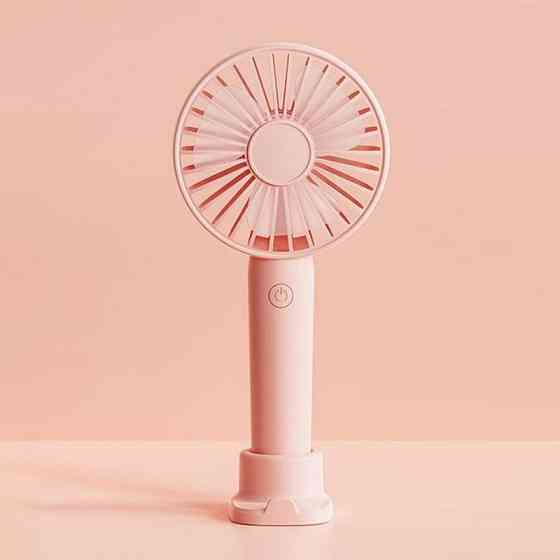 Ручний вентилятор з підставкою USB (аккумулятор 4000mAh) Handy Mini Fan Київ