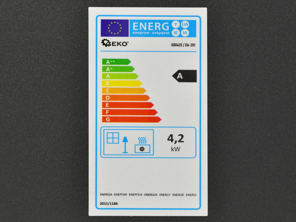 Газовий обігрівач керамічний "GeKo" потужністю 4.200 Вт в комплекті з редуктором і шлангом Київ - фото 9