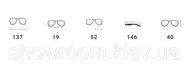 Мужские солнцезащитные очки Chrome Hearts 8235 black Киев - изображение 2