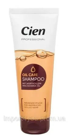 Шампунь професійний для ослабленого та делікатного волосся Cien Professional Oil Care 250 мл 
