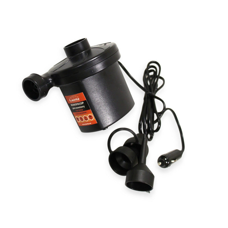 Компресор для кемпінгу 12в, 50w, 280л (човен, матрац) Мукачево - фото 2