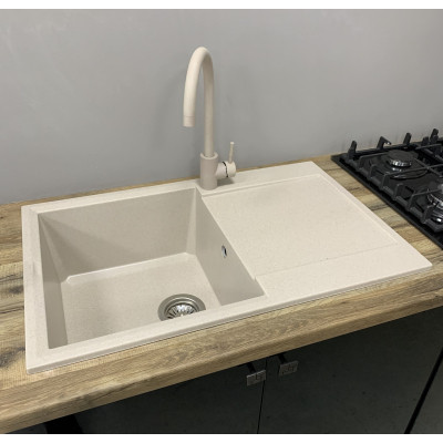 Мойка кухонная Adamant Horizon Avena + змішувач + дозатор (1824296901506) Винница - изображение 2