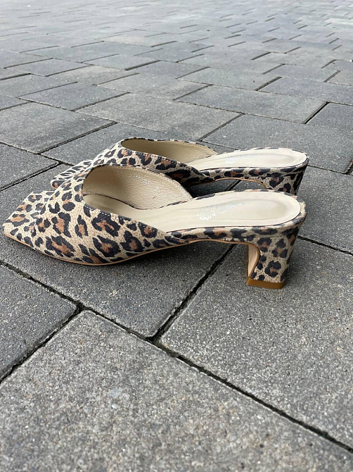 LIRIO Сабо жіночі LIRIO L0313/4073-71 леопард (літо, шкіра натуральна) (5532) Коломыя - изображение 8