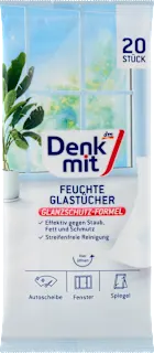 Denk mit, салфетки для чищення скла вологі, 20 шт Німеччина Київ - фото 4
