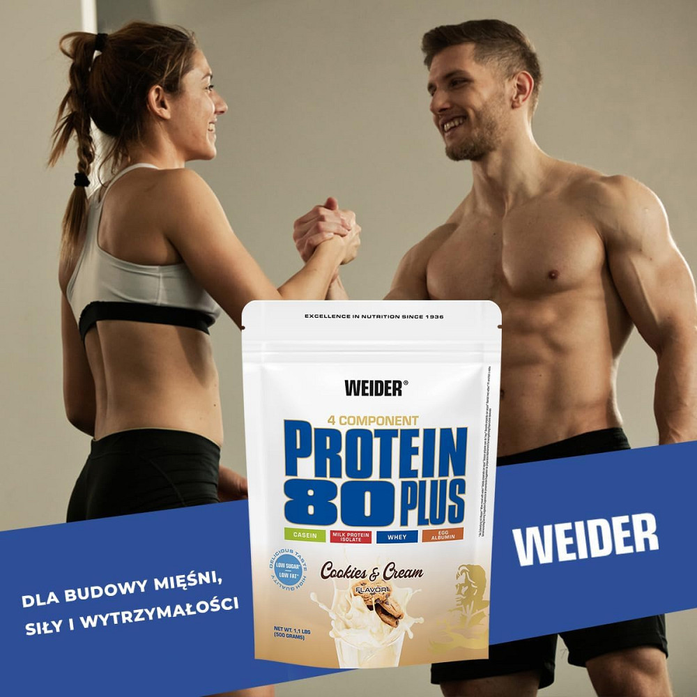 Protein 80 Plus (печиво крем) 500 g Луцьк - фото 2
