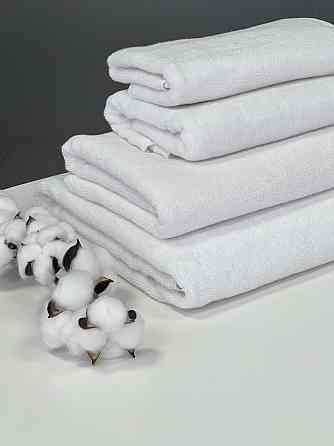 Рушник однотонний Ideal Textile 40х70 см 400 г/м2 білий (56860905) Чернівці