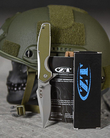 Нож выкидной ZT olive ВТ4770 Киев - изображение 7