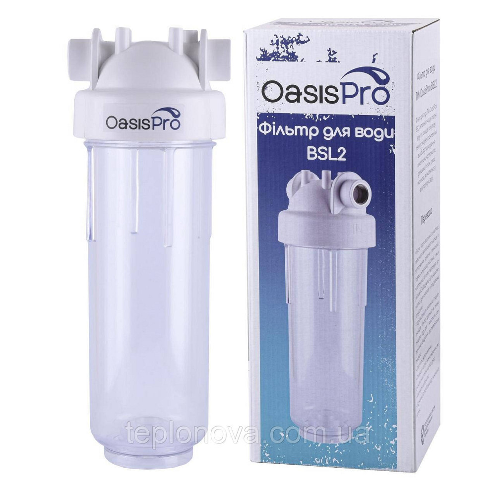 Фильтр-колба 2-х комп. + Коробка, БЕЗ картриджа OasisPro BSL2, 1/2″ Черновцы - изображение 1