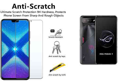 Защитное стекло NeoGlass для Asus ROG Phone 7 – ультрапрозрачное и устойчивое Киев