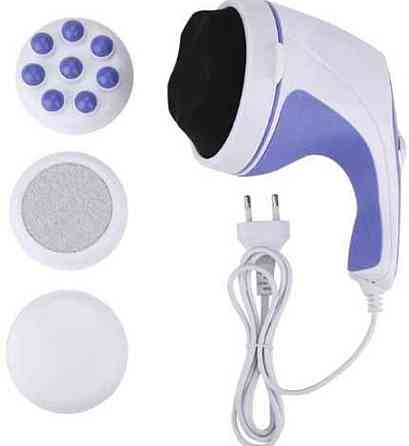 ЯКІСНИЙ Масажер для тіла Relax and Ton з насадками Ручной массажер ТОП Харків