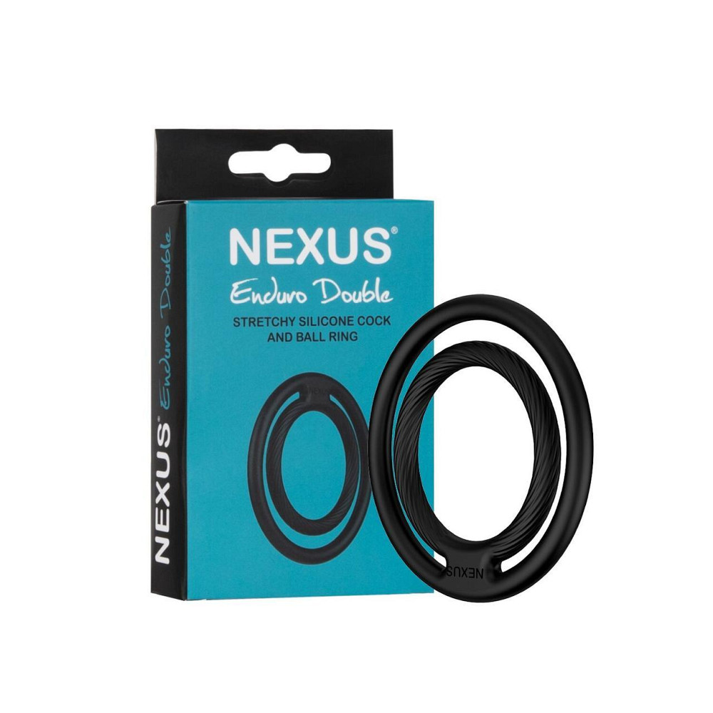 Эрекционное кольцо Nexus Enduro Double, для пениса и яичек, универсальный размер Sex Aura Киев - изображение 7
