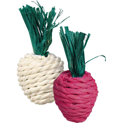 Іграшка для гризунів Trixie Редиска 8 см біло-рожева (2 шт.) (4011905061931) Вінниця - фото 1