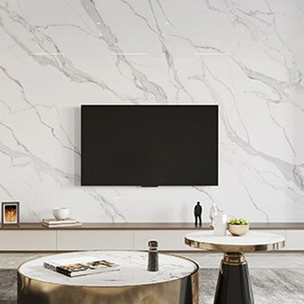 Самоклеящаяся виниловая плитка набор (6 рулонов) 3600х2800х2мм Мрамор SW-00001457 Днепр - изображение 2