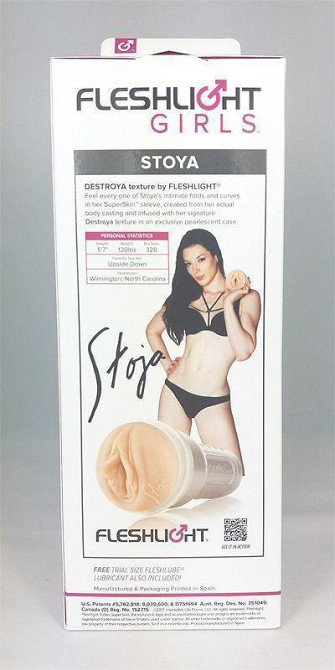 Мастурбатор Fleshlight Girls: Stoya - Destroya, со слепка вагины, очень нежный Sex Aura Киев - изображение 6
