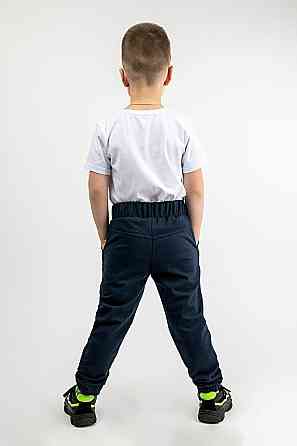 Брюки дитячі, темно-сині 128 Крохатушка одяг Київ