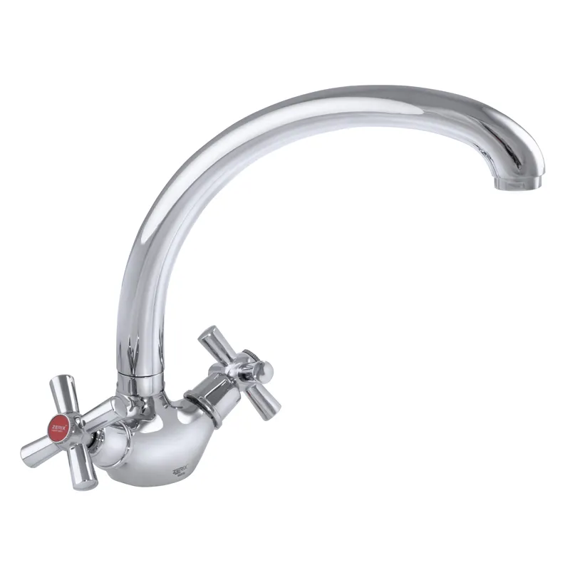 Кухонний змішувач Zerix TLB 722 з повним обертом кран-букси, модель ZX2964 Харків - фото 1