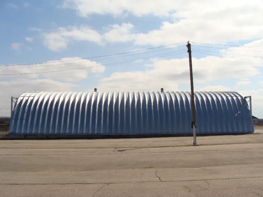 Ангары бескаркасные сборно-разборные из оцинкованной стали Днепр - изображение 5