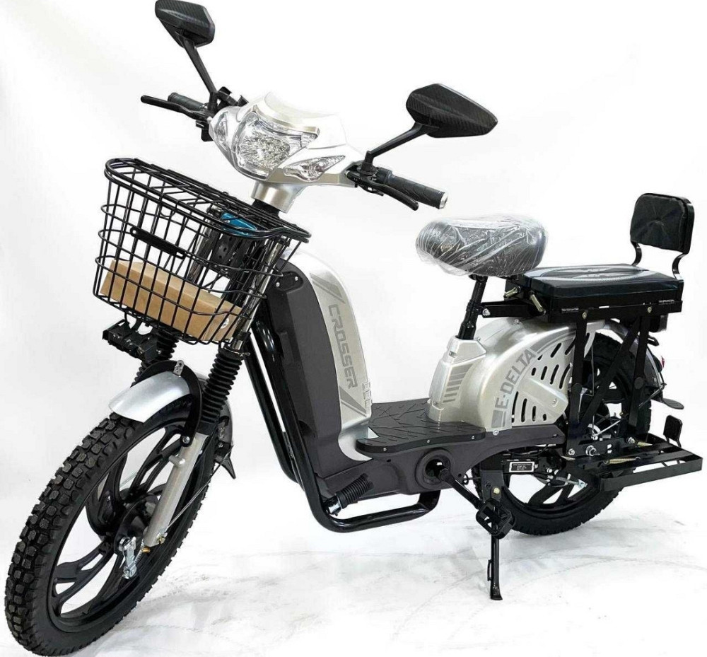 Електричний велосипед Crosser E-Delta 60V 15Ah (800ВТ) Синій! Харків - фото 3