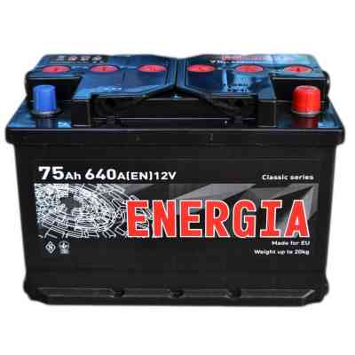 Аккумулятор автомобильный ENERGIA 75Аh (000022388) Винница