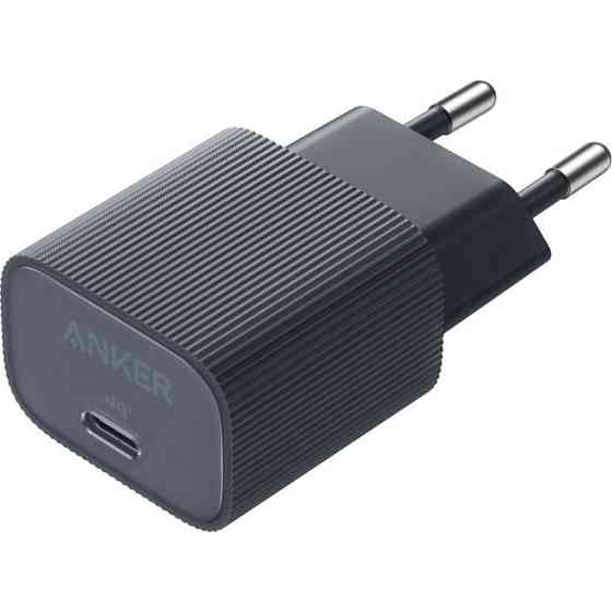 Мережевий зарядний пристрій Anker PowerPort 511 Nano IV — 30 W USB-C Black (A2337G11) ( Чорний ) Харків