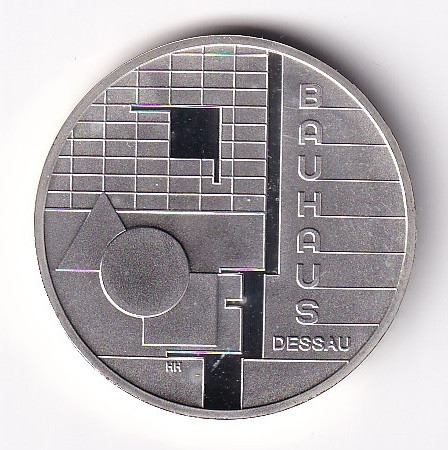 Німеччина 10 євро 2004. (A). Bauhaus Dessau. PROOF Полтава - фото 1