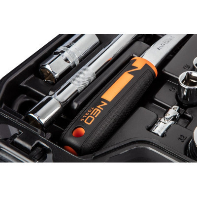 Набір інструментів Neo Tools 82шт, 1/2&quot;, 1/4&quot;, CrV, eco кейс (10-058) Вінниця - фото 12