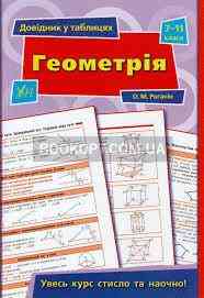 Книга Довідник у таблицях. Геометрія. 7–11 класи, шт Київ