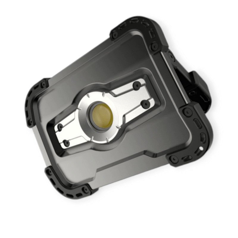 Прожектор светодиод. аккумулятор. 10w cob 3,6w, 2 режима, powerbank 5 ач (выход usb 5v), ip65 QAP Мукачево - изображение 1