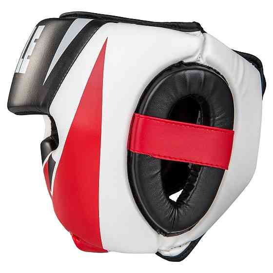 Боксерский шлем TITLE MMA Command Black/White/Red L Киев