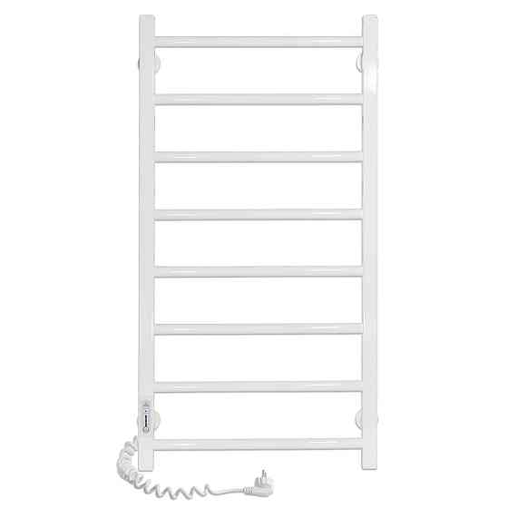 Електрична рушникосушка Laris Зебра Альфа ЧК6 400Х800 Е білий, ліве підключення Київ