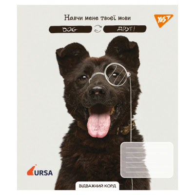 Зошит Yes Тварини URSA 2025 А5 48 аркушів клітка (768261) Вінниця - фото 2
