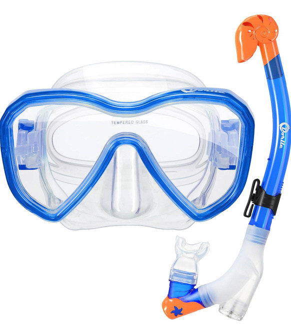 Дитячий набір для підводного плавання Dorlle MJ05-blue Луцк - изображение 1