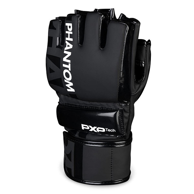 Рукавиці ММА Phantom APEX Hybrid Black S/M (капа в подарунок) Кам'янське - фото 3