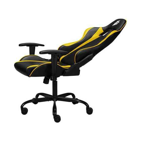 Крісло для геймерів 1stPlayer S01 Black-Yellow ( чорний з жовтим ) Харьков
