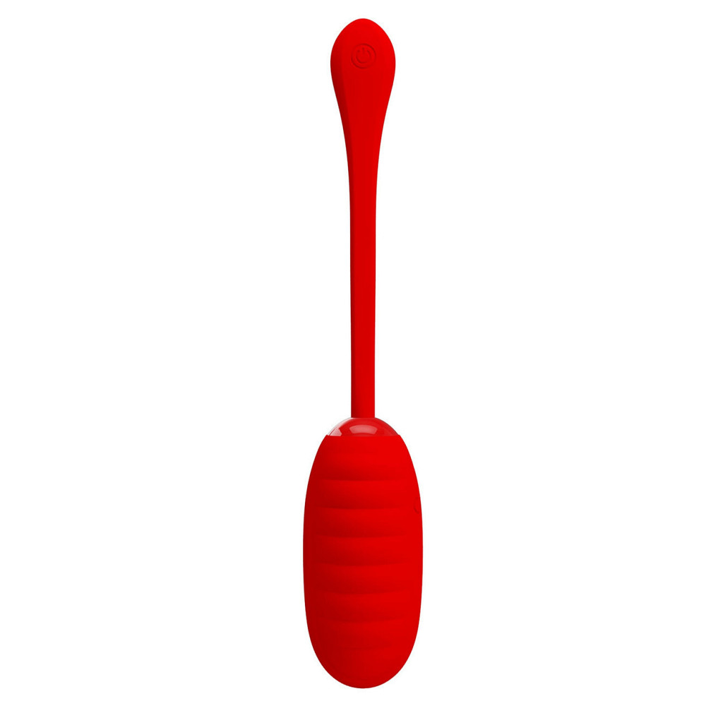 Віброяйце Pretty Love Kirk Red 12 function vibrations Sex Aura Київ - фото 5