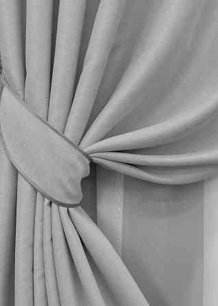 Комплект готовых штор VR-Textil Блэкаут двусторонний Eclipsе № 1792ш Серый 200х270 см 2 шт (32-109) Киев