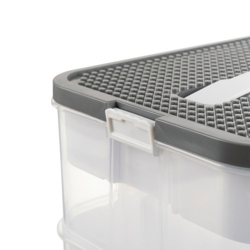 Контейнер для хранения конструктора 15 литров 2 уровня Kruzzel (25756) Нововолынск - изображение 3