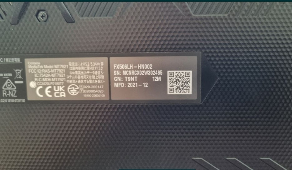 Ноутбук: ASUS TUF Gaming F15 FX506LH . Киев - изображение 7