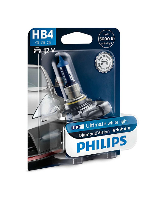 Галогенова лампа PHILIPS 9006DVB1 HB4 55 W 12 V P22d DiamondVision Харків - фото 1