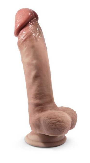 Фаллоимитатор SilexD Tomas Premium Real Skin Flesh (9in MODEL 1), ультрареалистик, диаметр 5 см Sex Aura Киев - изображение 1