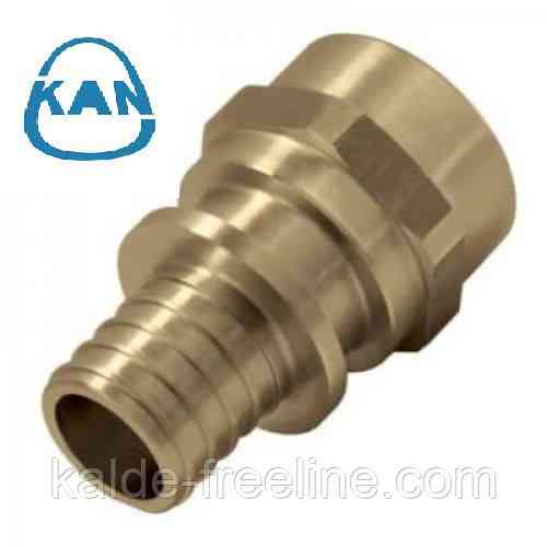 Соединитель KAN-therm Push с манжетой с резьбой внутренней 18x2 G1\2