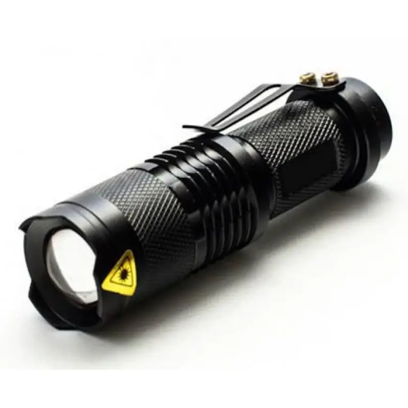 Витринный образец фонарь X-Balog BL-8468 LED Q5, 300 лм, 3 режима, зум, аккумулятор 14500, алюминиевый Киев - изображение 1