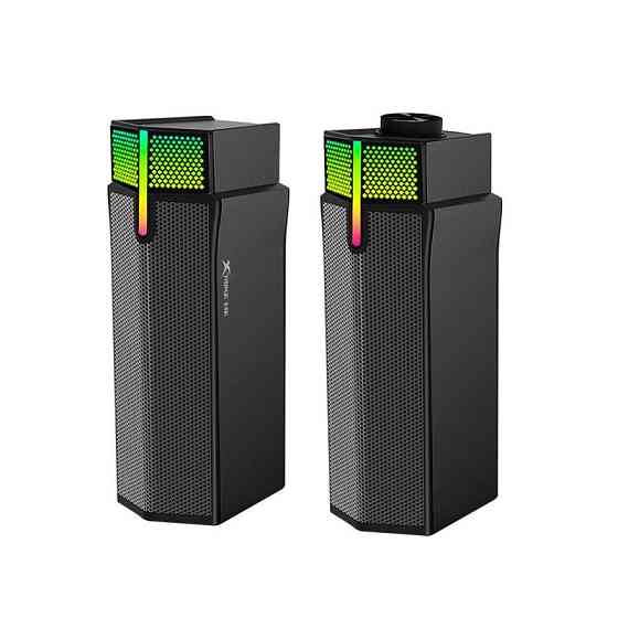 Колонки комп&apos;ютерні XTRIKE ME Split SK-604 RGB, чорні Винница