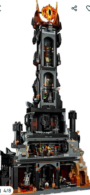 Передзамовлення‼️ Володар перснів: Барад-Дур (10333), 5471 деталь. Харків - фото 5