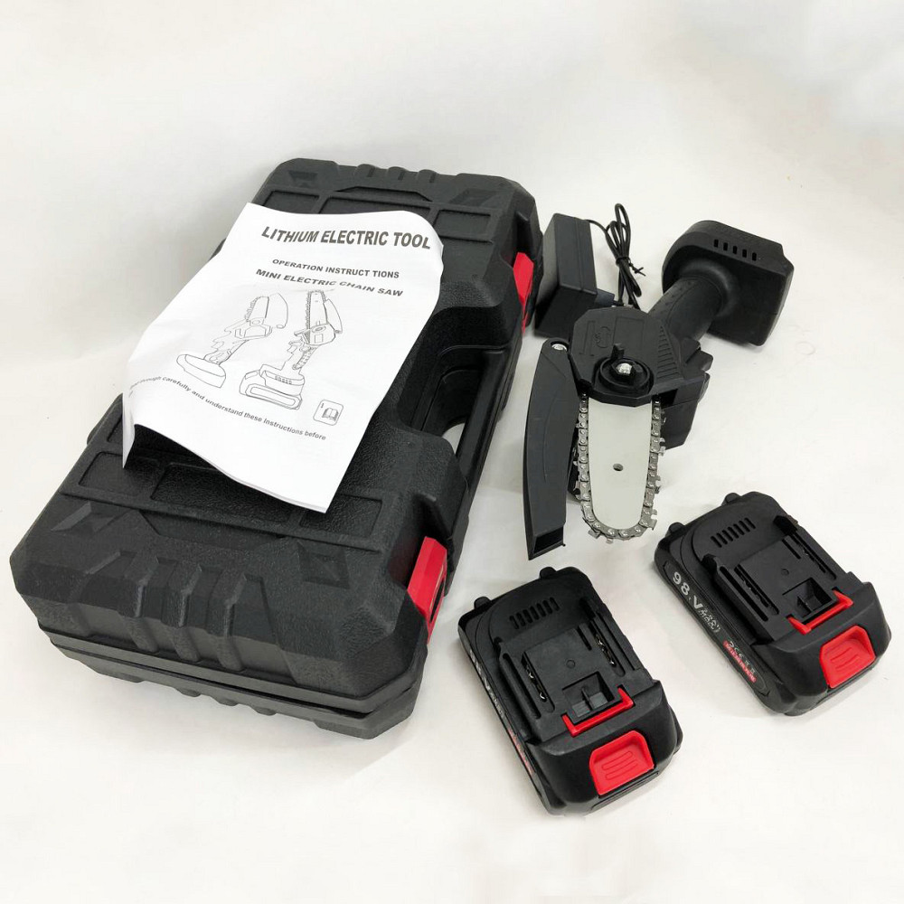 Цепная пила для пилки деревьев 10, Пила обрезная аккумуляторная для обрезания веток GB-66 Ивано-Франковск - изображение 6